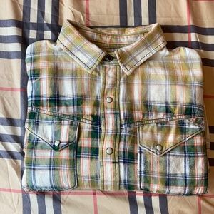 “Cult Of Individuality” Long-Sleeve Flannel: Large